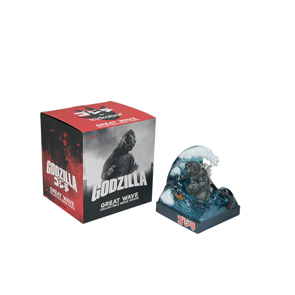 Great Wave Godzilla with Dunny 8" Resin Art Figure (Limited Edition) - NYCC Debut (PRE-ORDER)
