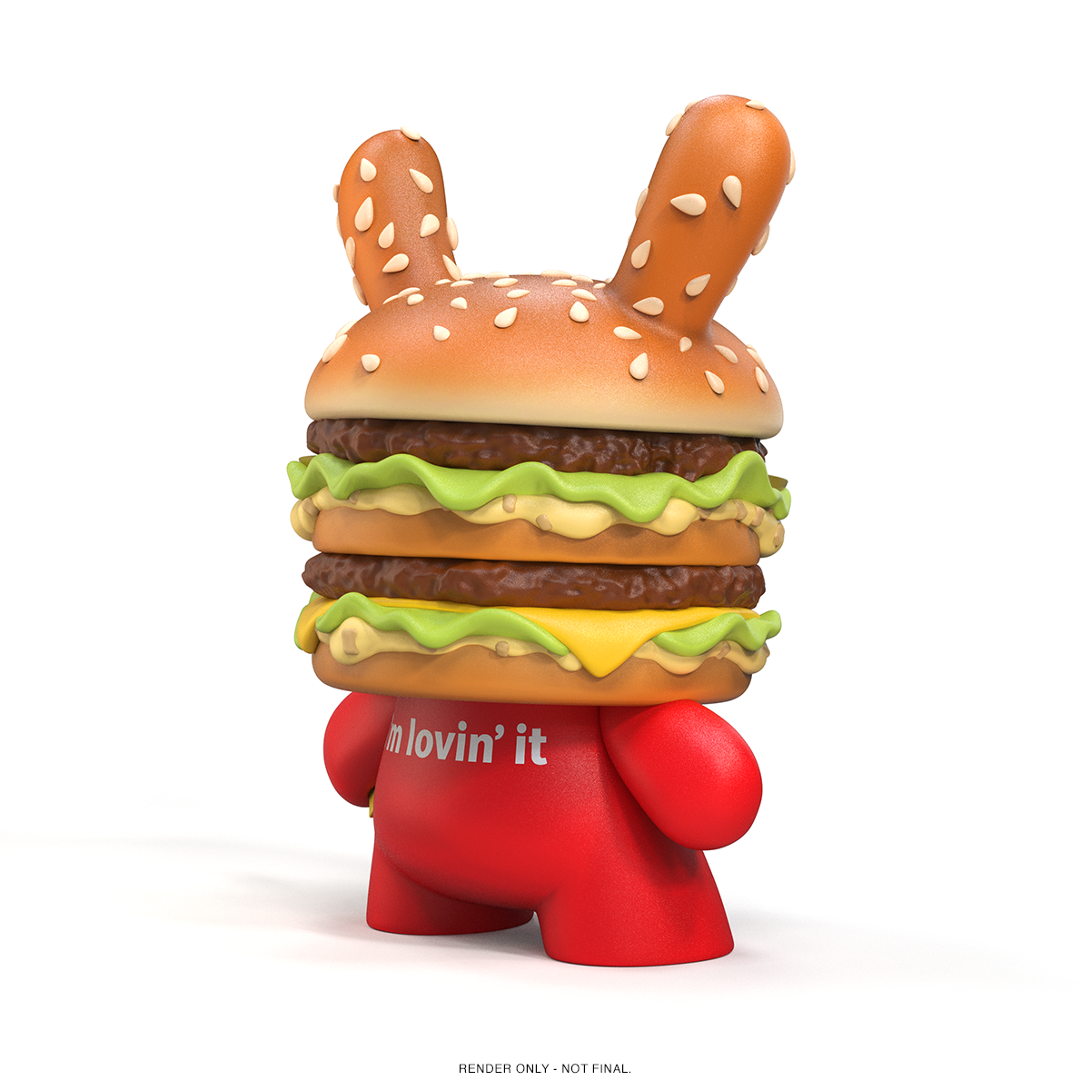 McDonald's Big Mac 8" Vinyl Dunny Art Figure (PRE-ORDER)