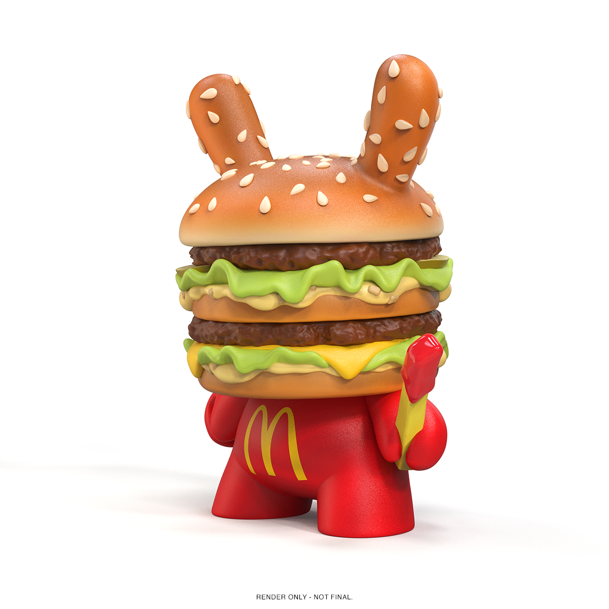 McDonald's Big Mac 8" Vinyl Dunny Art Figure (PRE-ORDER)