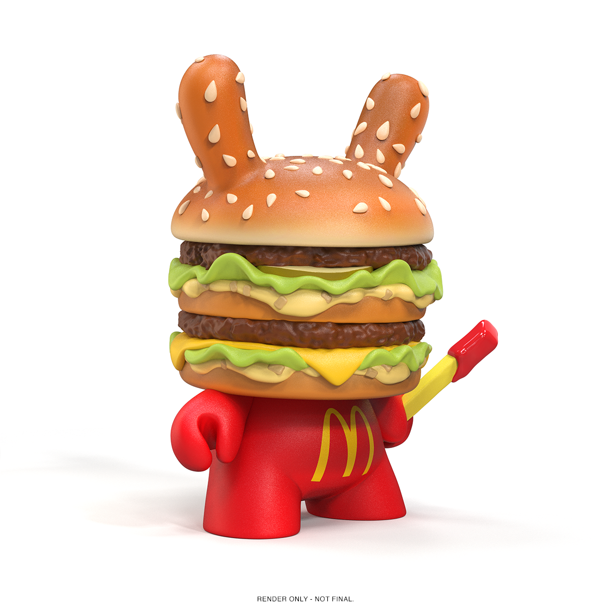 McDonald's Big Mac 8" Vinyl Dunny Art Figure (PRE-ORDER)