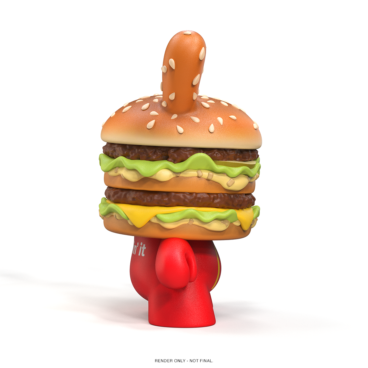 McDonald's Big Mac 8" Vinyl Dunny Art Figure (PRE-ORDER)
